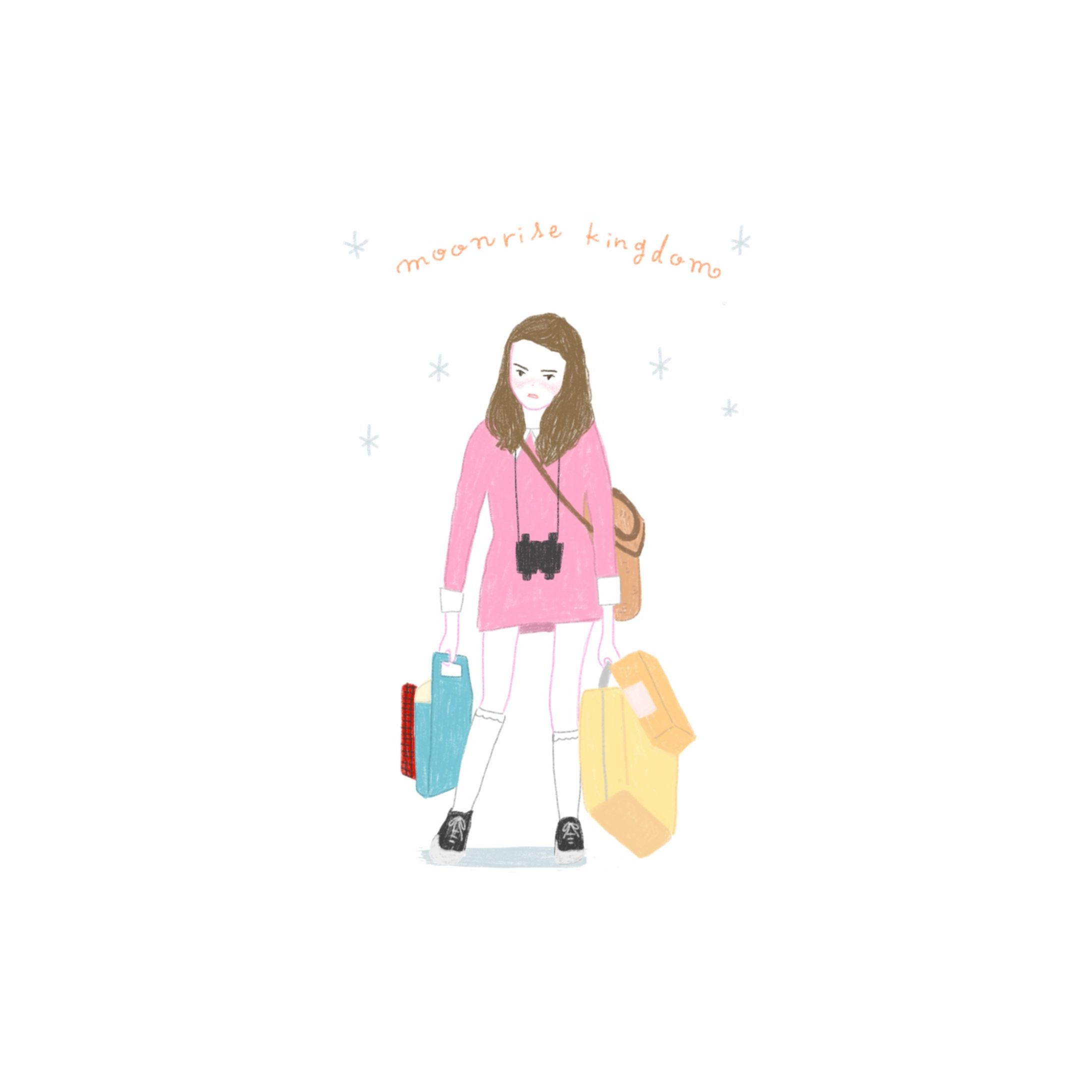 moonrise kingdom ファンアート-1