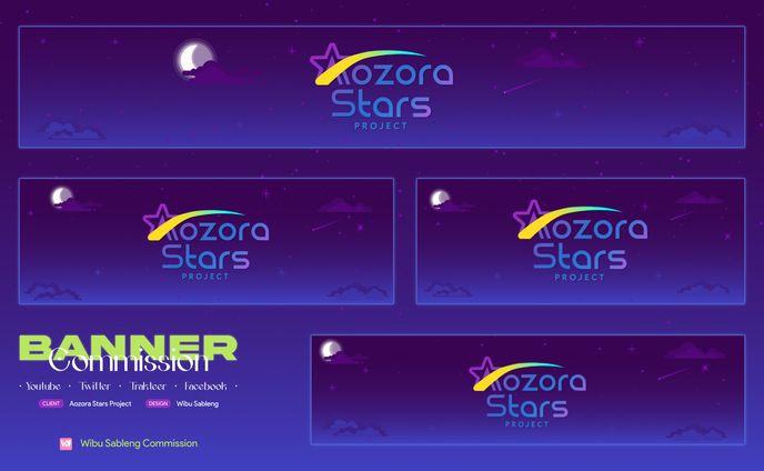 Aozora Stars Project Banner