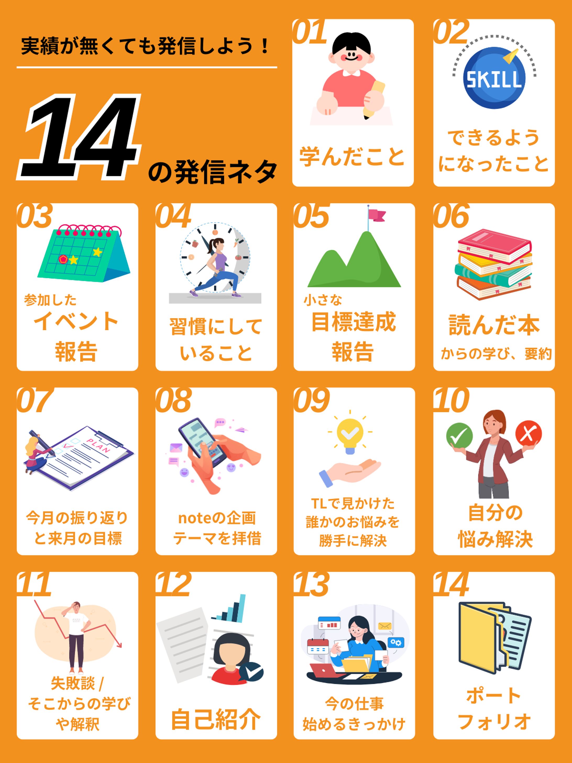 【図解】実績が無くても発信しよう！-1