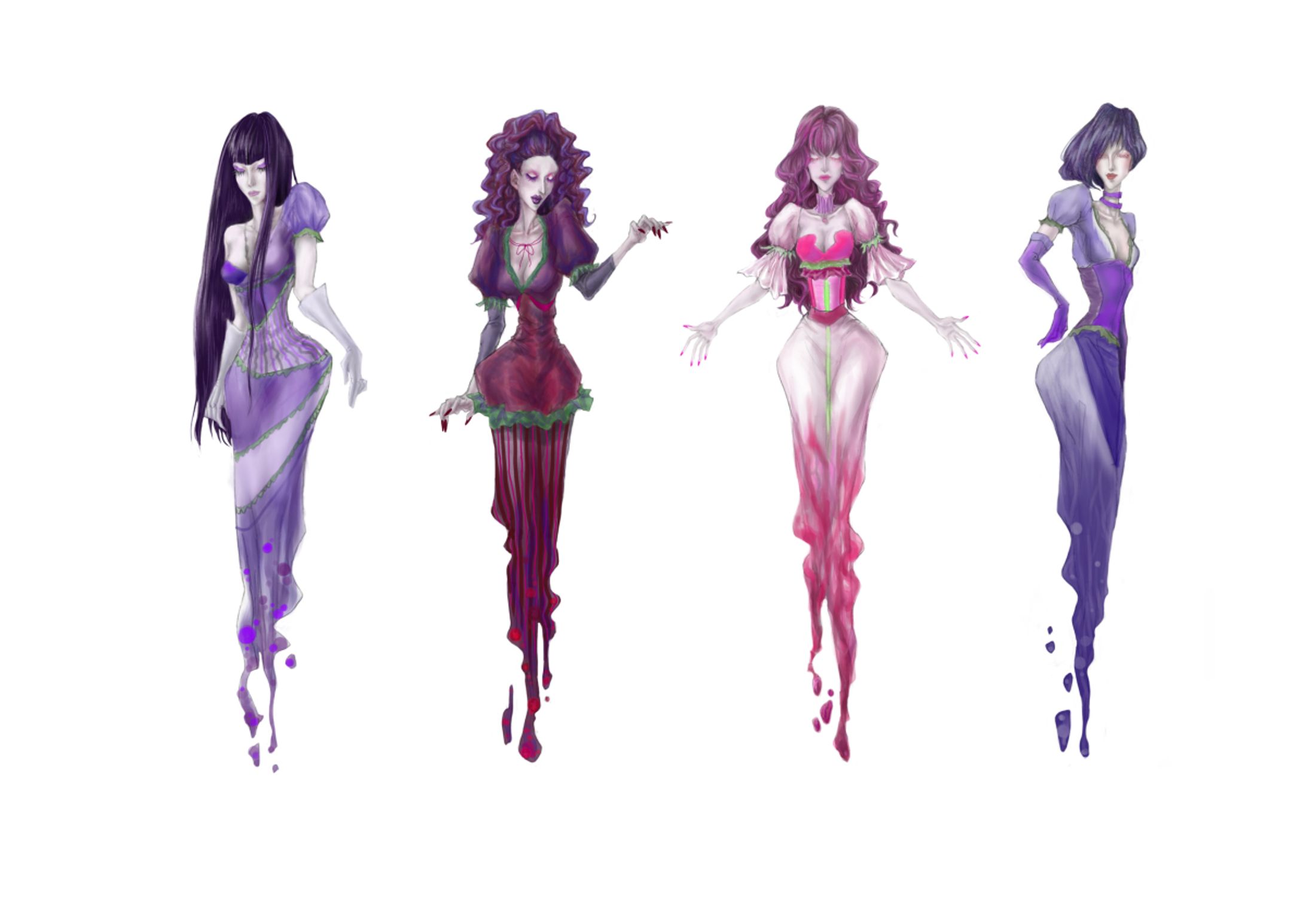 ラズベリー、ブルーベリー擬人化-1