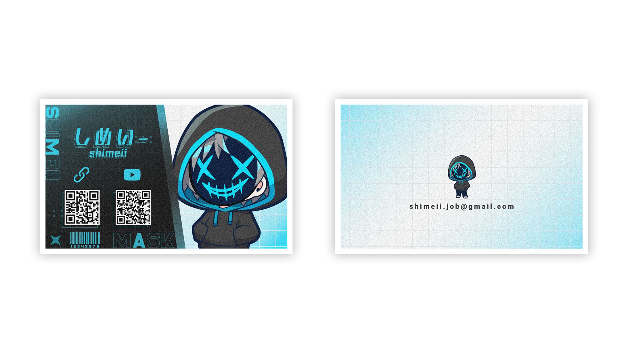 【名刺作成】横型名刺-1