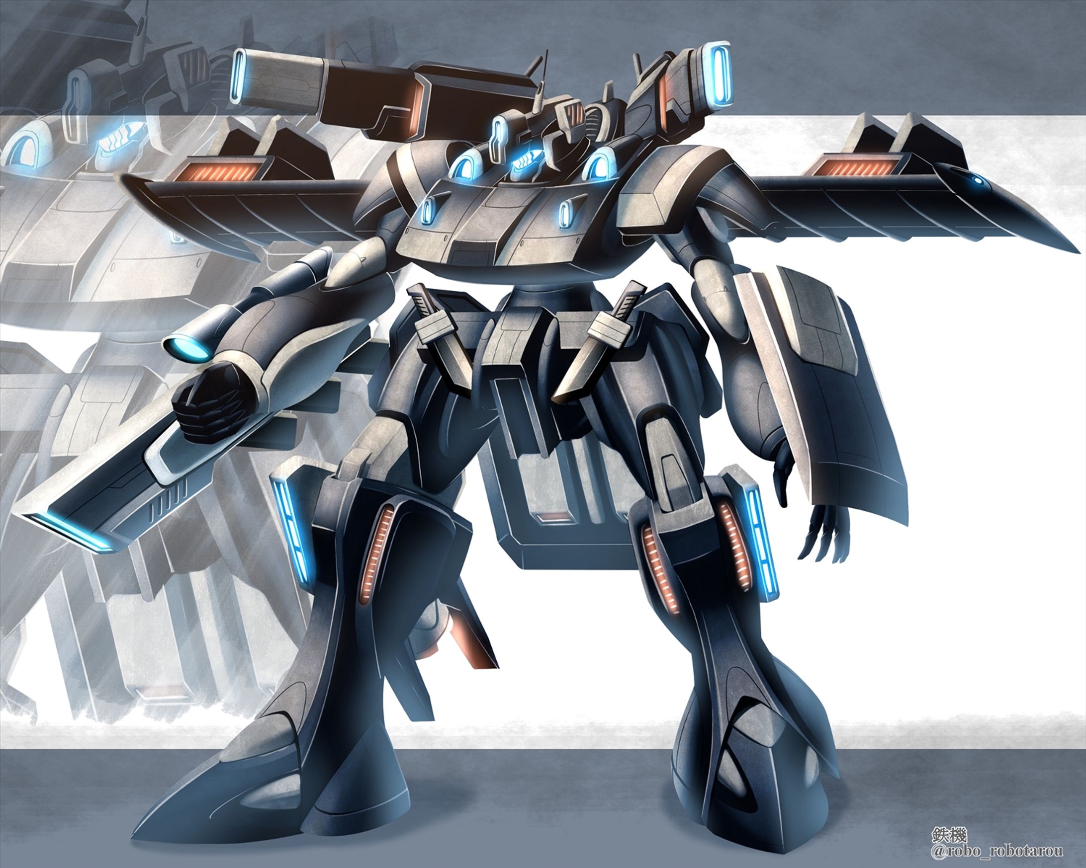 重装甲空戦ロボット_設定画-1