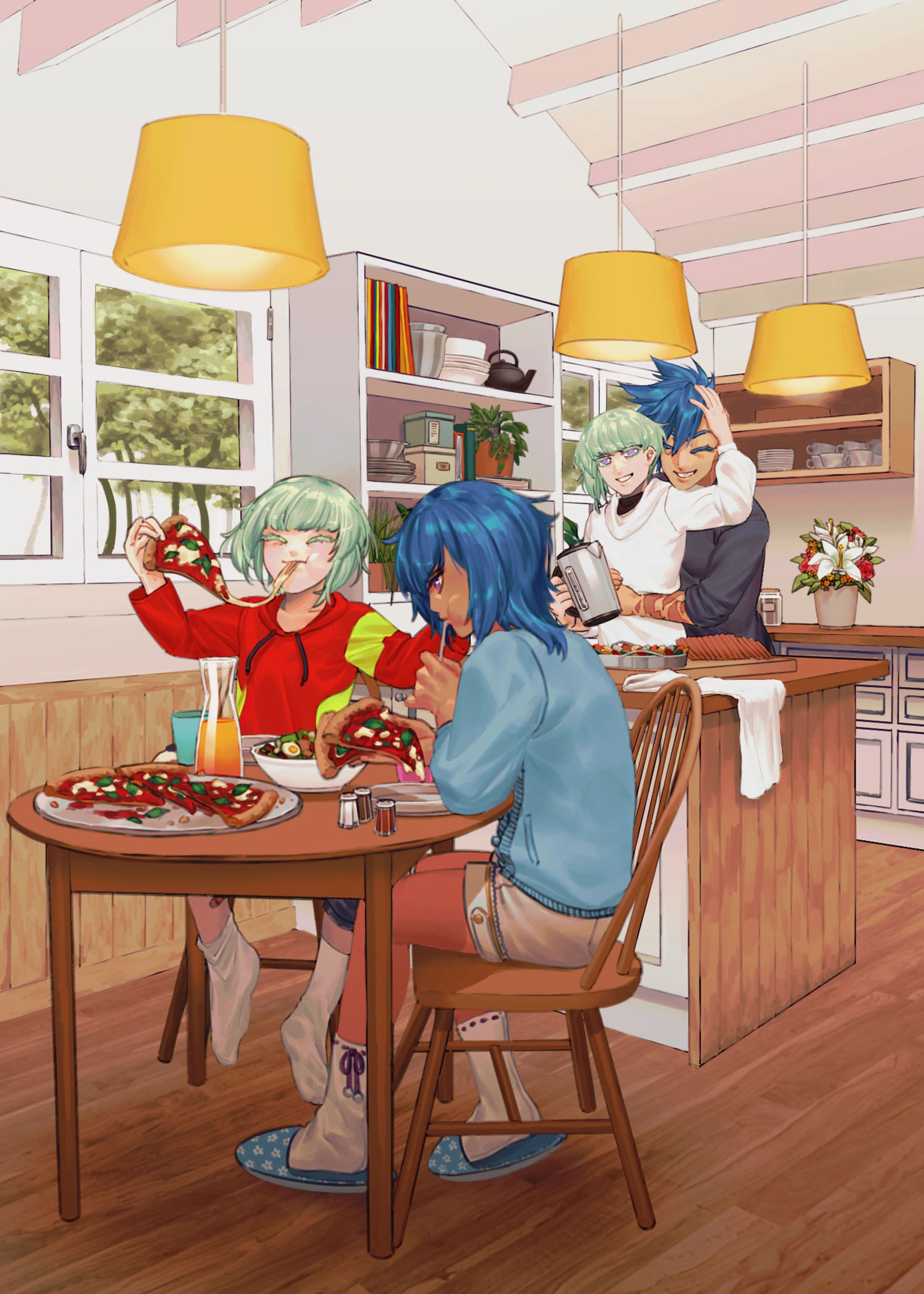 promare wedding zine illustration-1