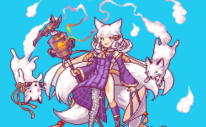 ドット絵、fgo