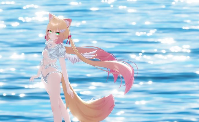 【撮影・モデル】ギュガちゃん 様　作成衣装のモデル