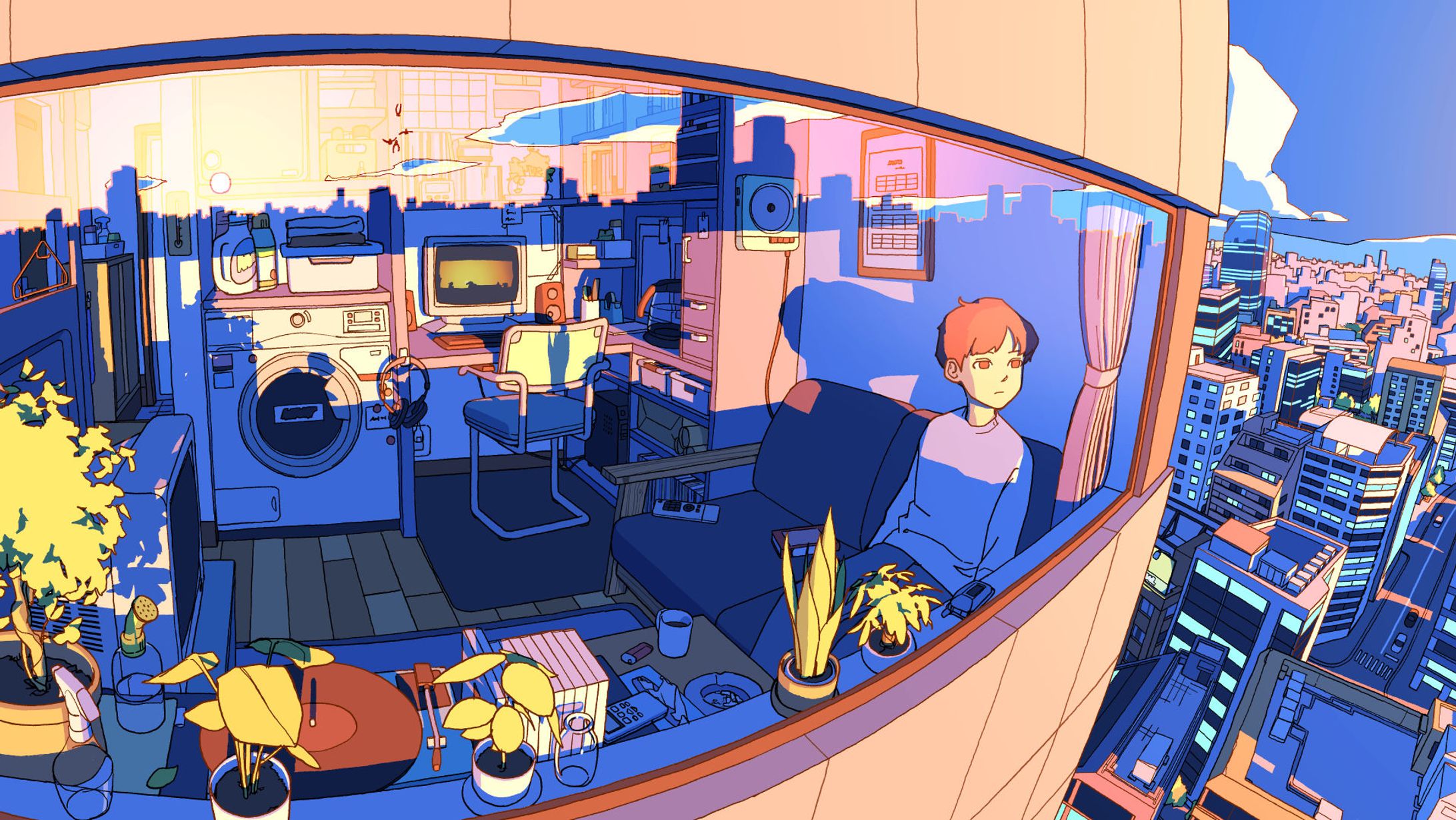 【ご依頼】Newtro 「悲しみにさよなら」MVイラスト-1