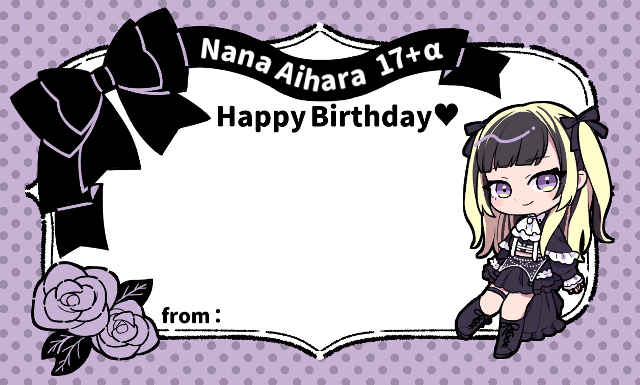 【Work】アイドル生誕メセカ-1