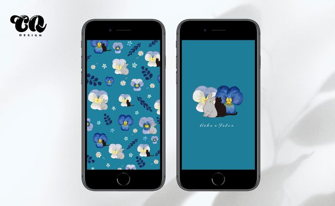 概念デザイン　待受画面