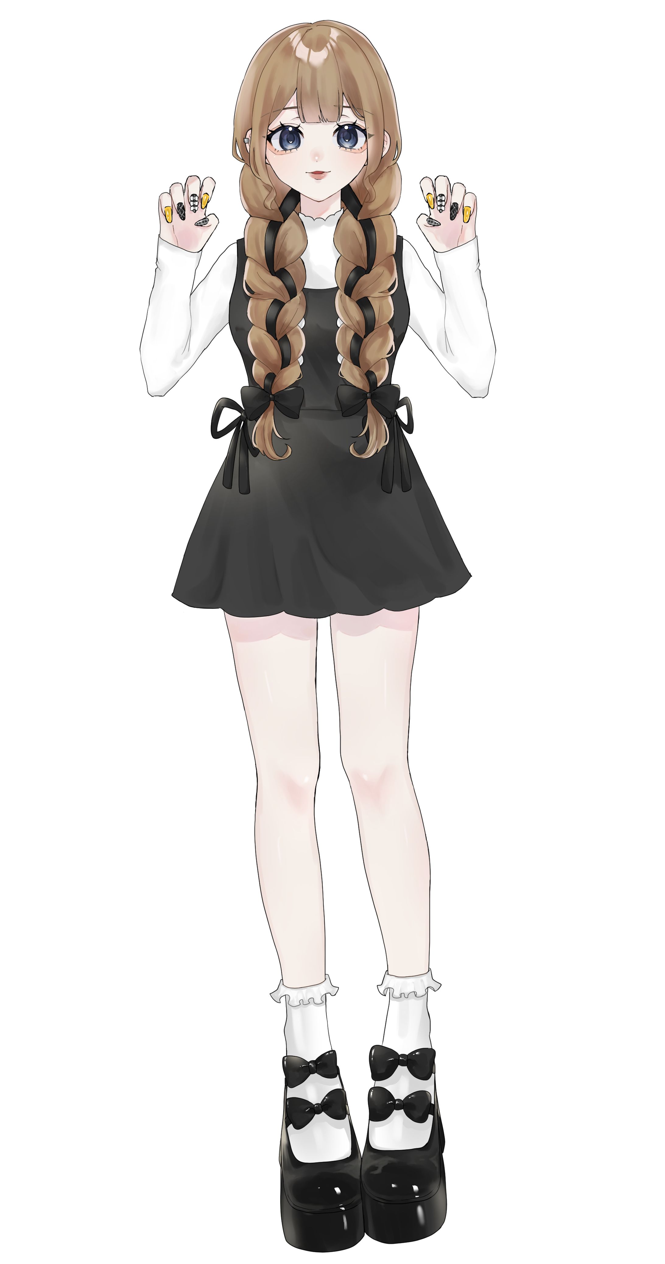 【まる゛様】等身イラスト立ち絵-1