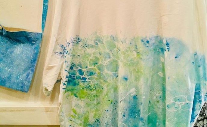 ペイントTシャツ