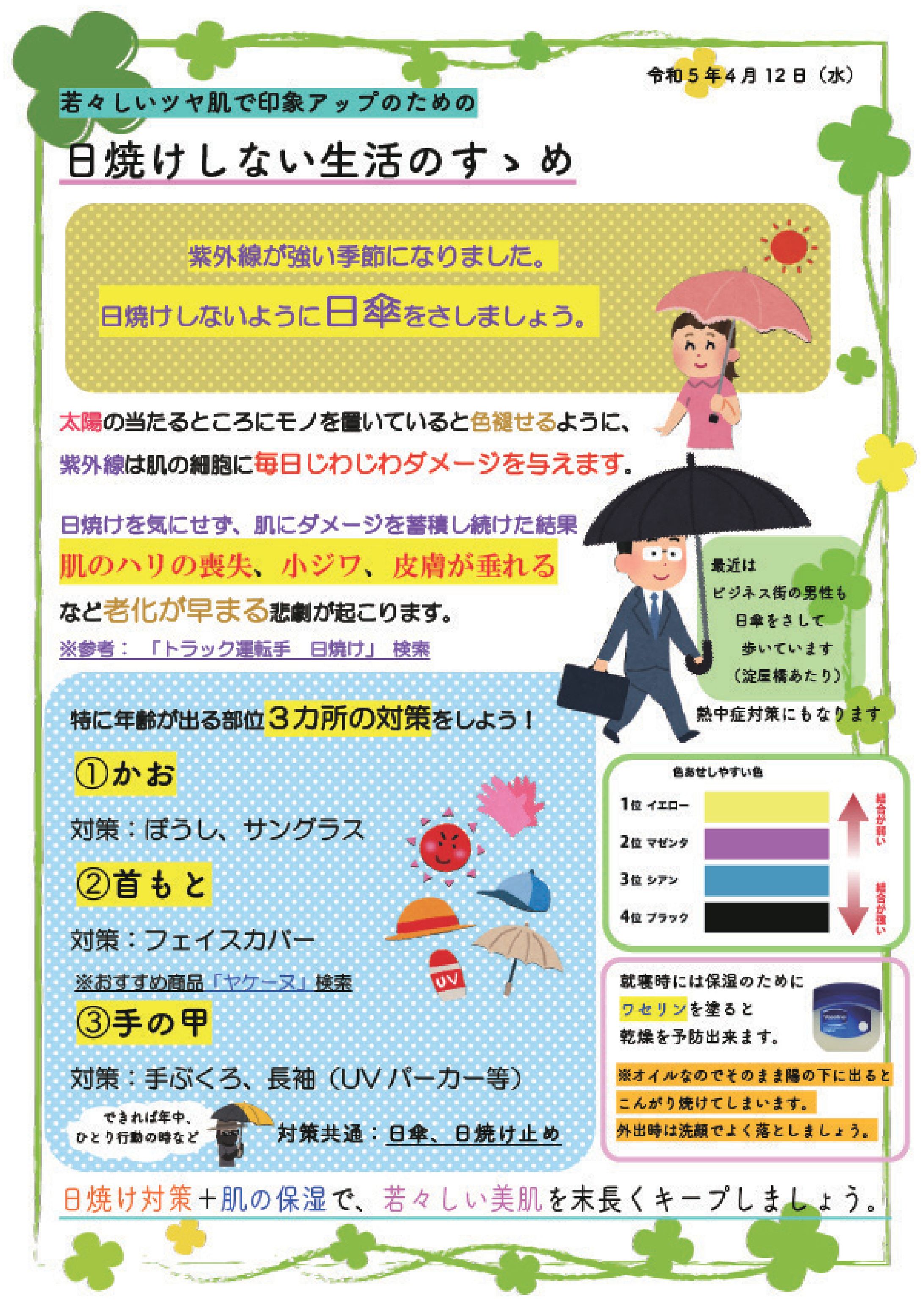 POP（日焼け対策） -1