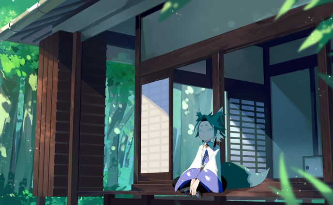 【オリジナル】縁側