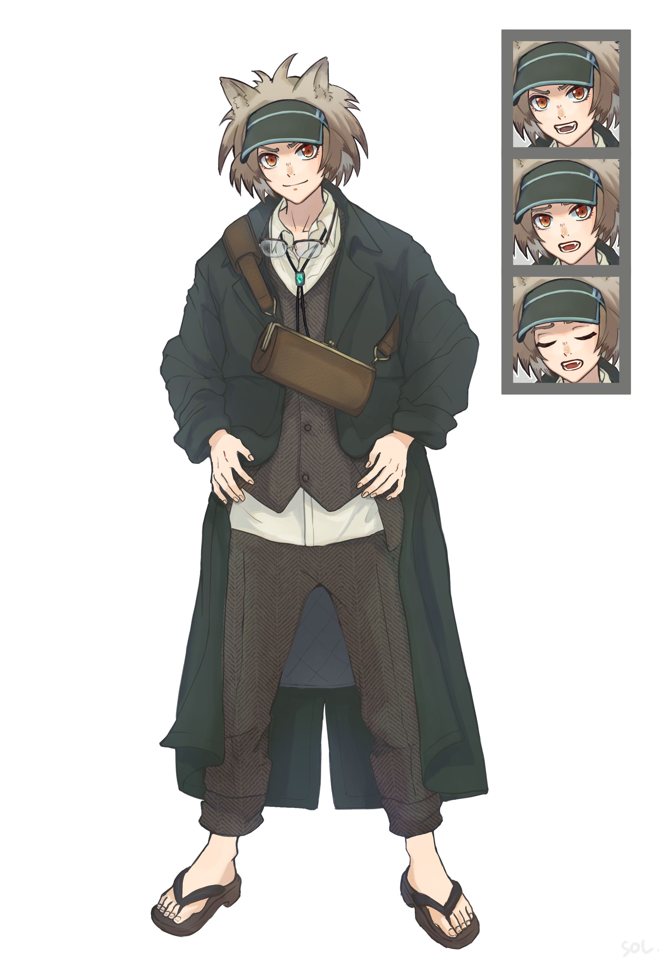Original/2022年/立ち絵サンプル、表情サンプル付き-1