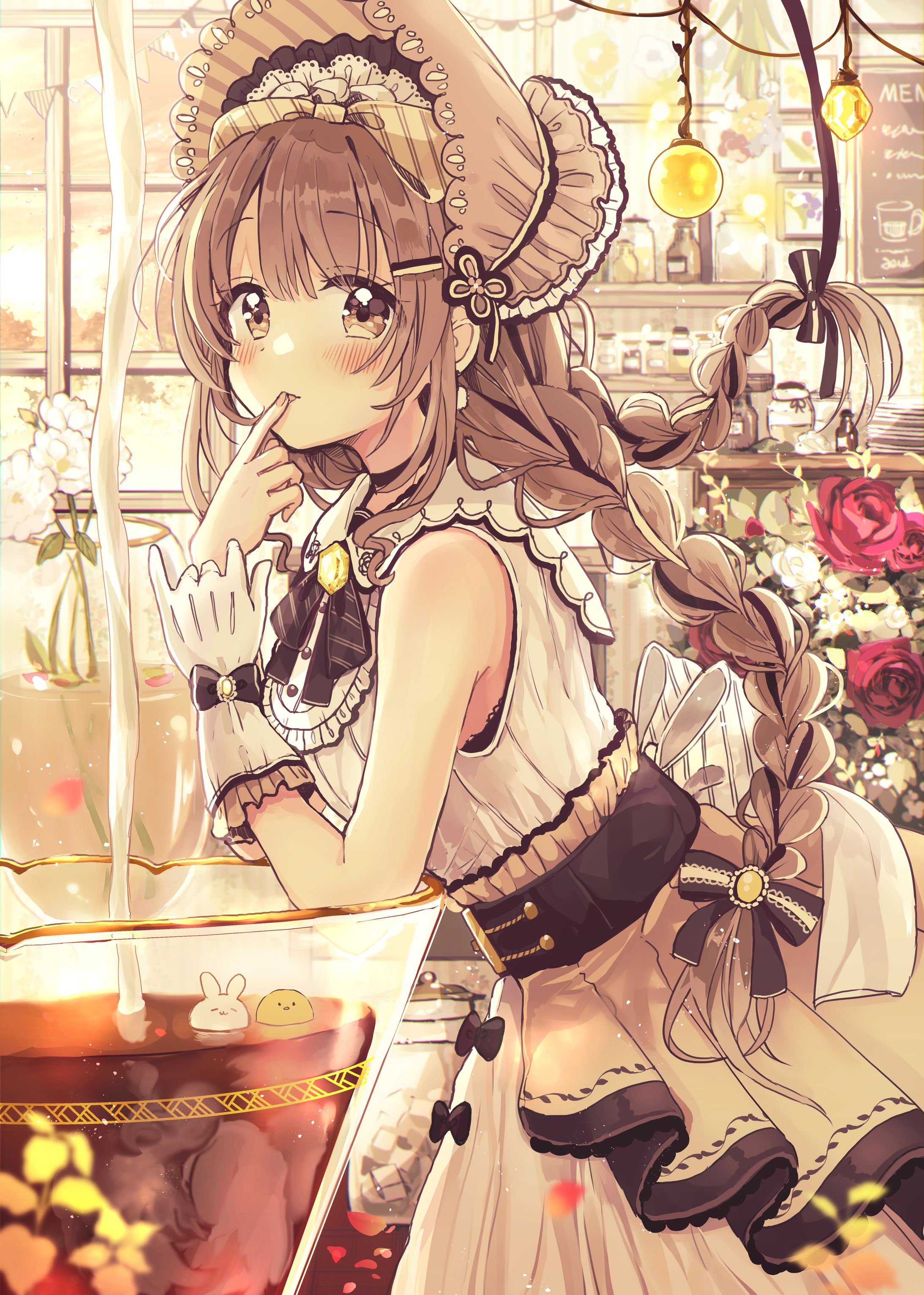 Gofa　佐倉おりこ初個展『fluffy』　描き下ろしイラスト-1