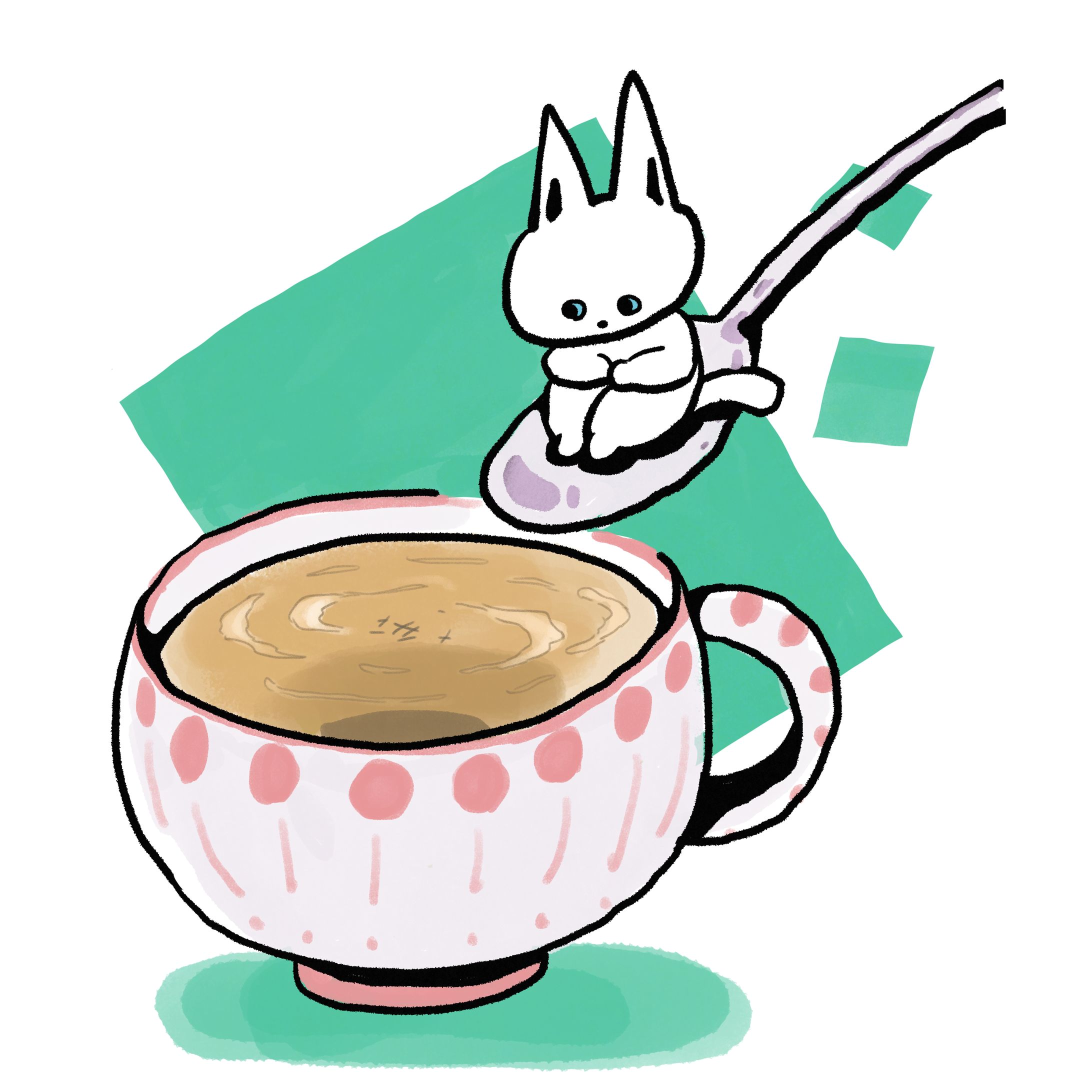 ほうじ茶ラテねこ-1
