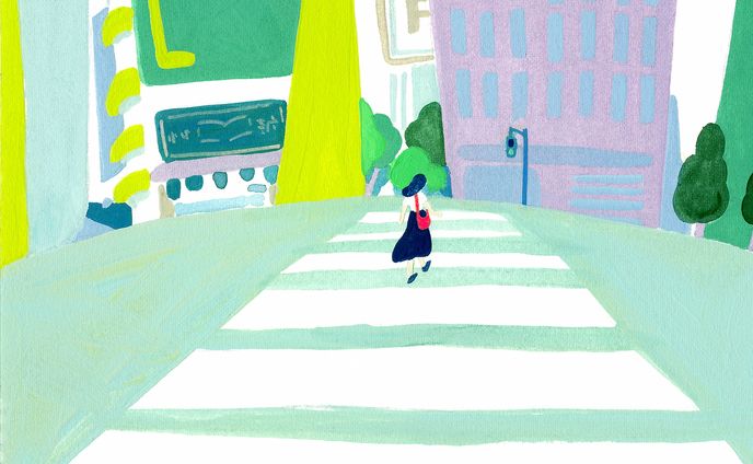 朝の渋谷