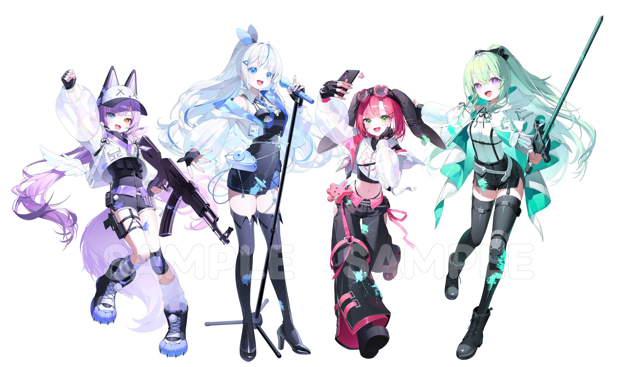 StelLive Cliché × Galaxy Store コラボイラスト&衣装デザイン-1