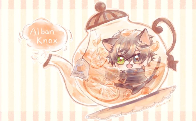 Orange Cat Tea(NIJISANJIEN Alban Knox)