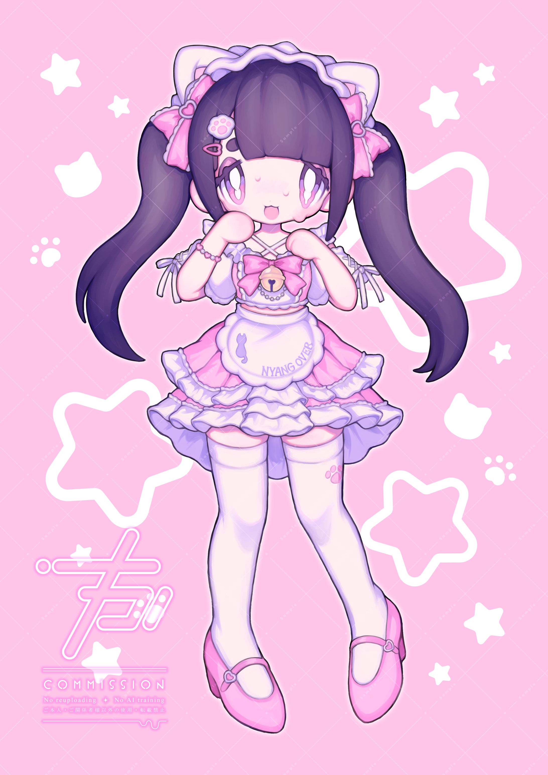 NYANG OVER様 イメージキャラクターイラスト(2025)-1