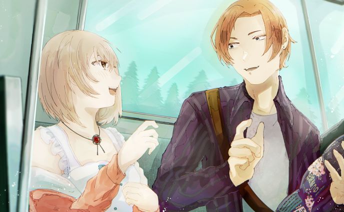 skeb【未満の二人でお出かけ】