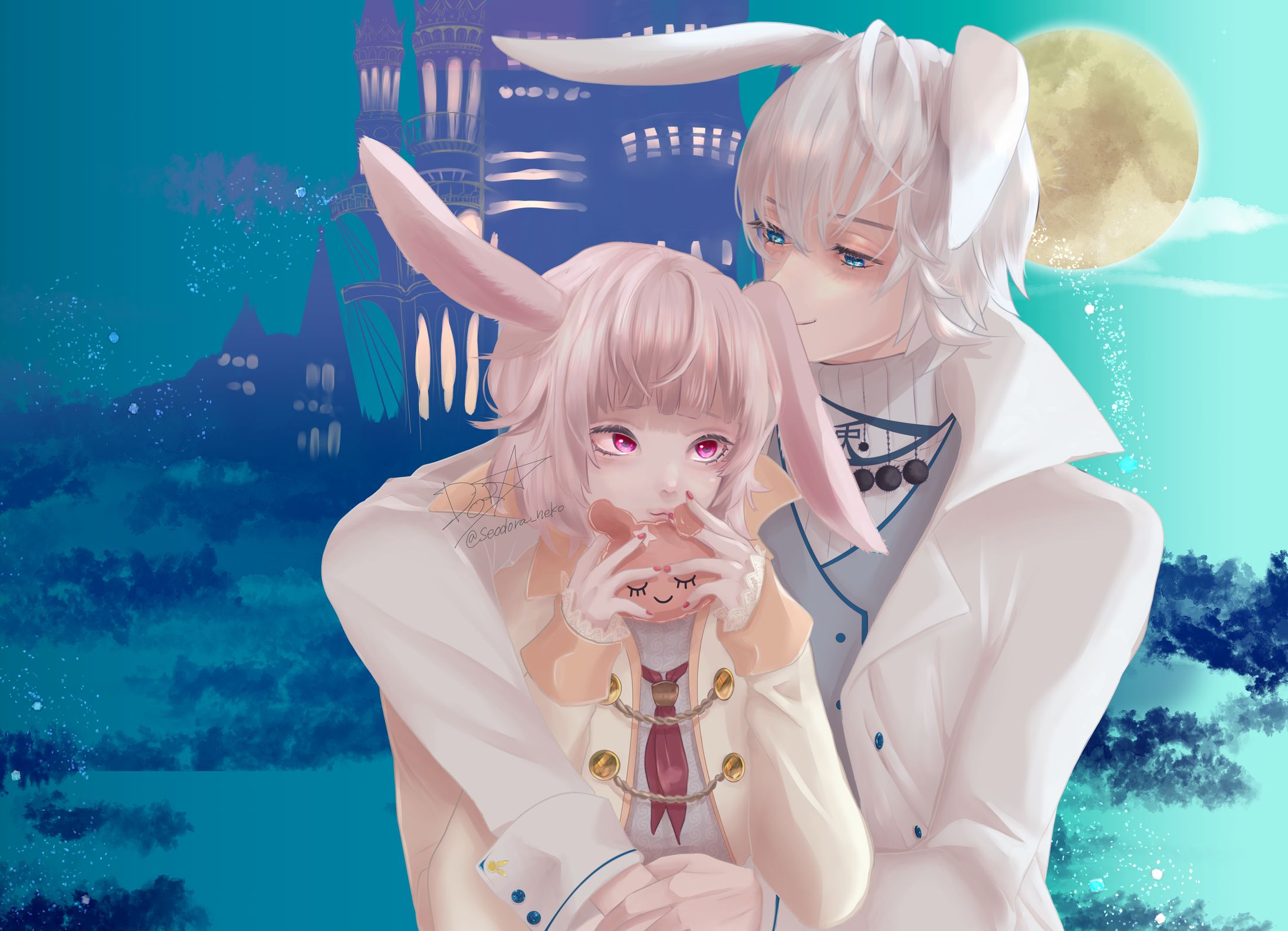 Rabbits in the wonderland -1