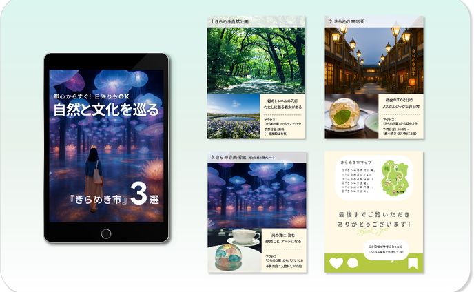 【インスタフィードデザイン】　（提案・素材探し・制作）