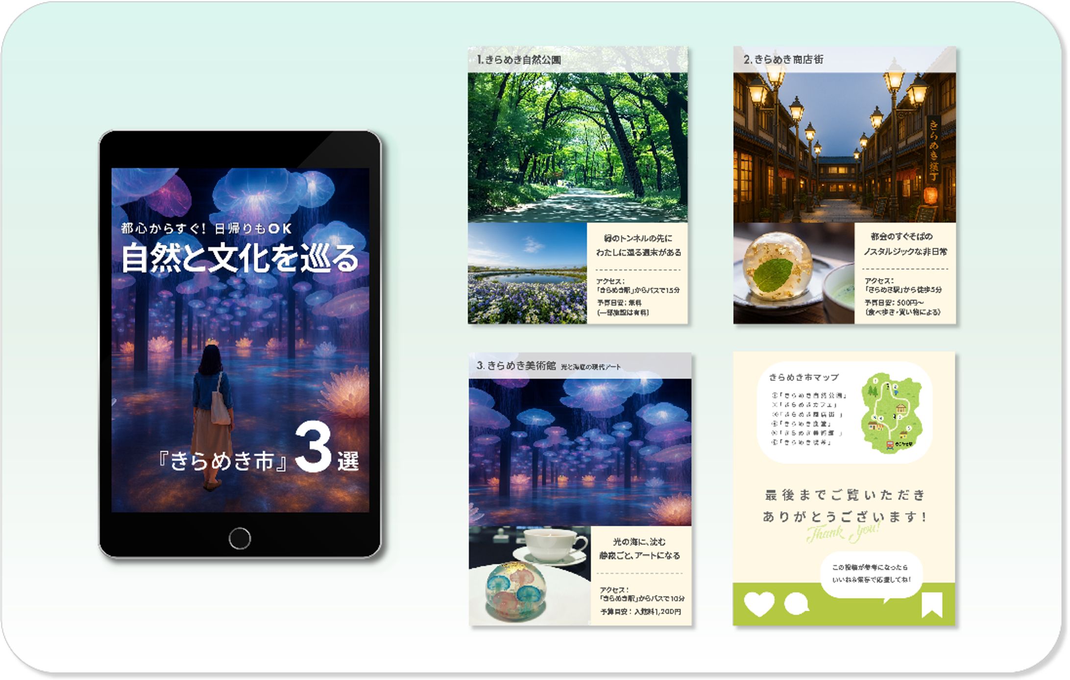 【インスタフィードデザイン】　（提案・素材探し・制作）-1