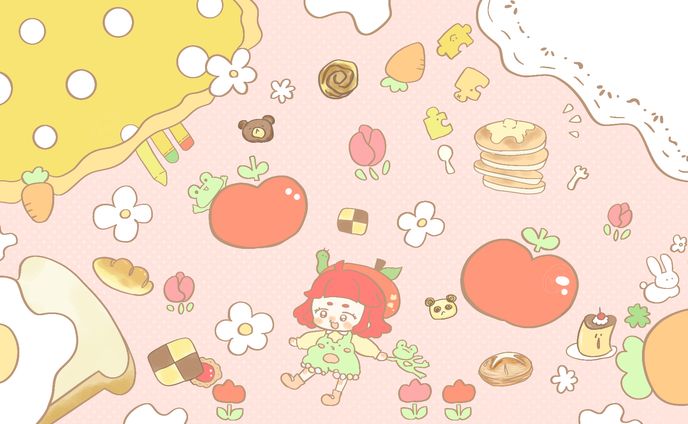 ごちゃごちゃかわいいすきなものたくさん