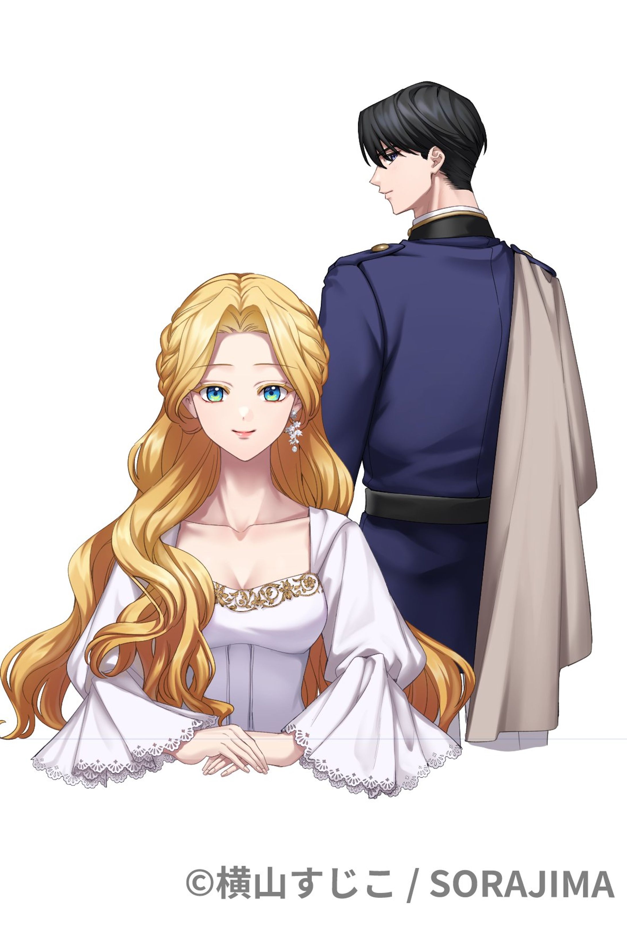 Webtoon 「旦那様、稼いで離婚させていただきます！」人物着彩