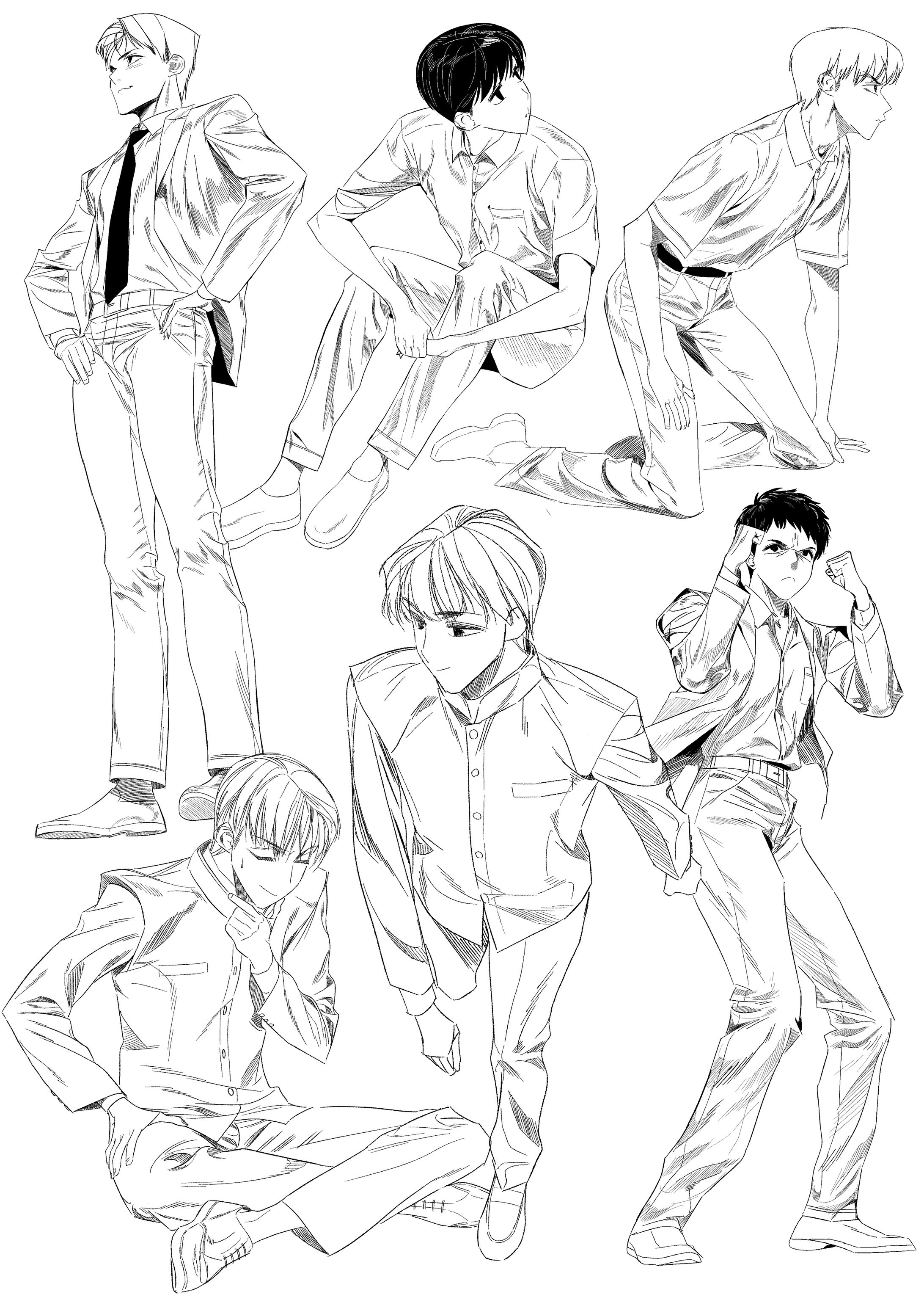 ポーズ　アングル　など-1