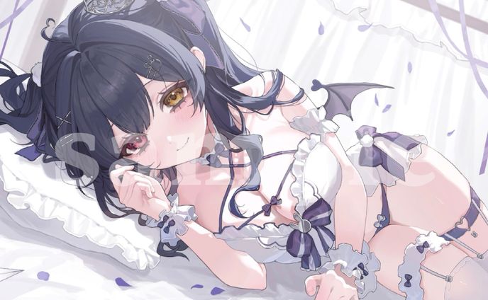ウェブポングッズイラスト/恋兎ましろ