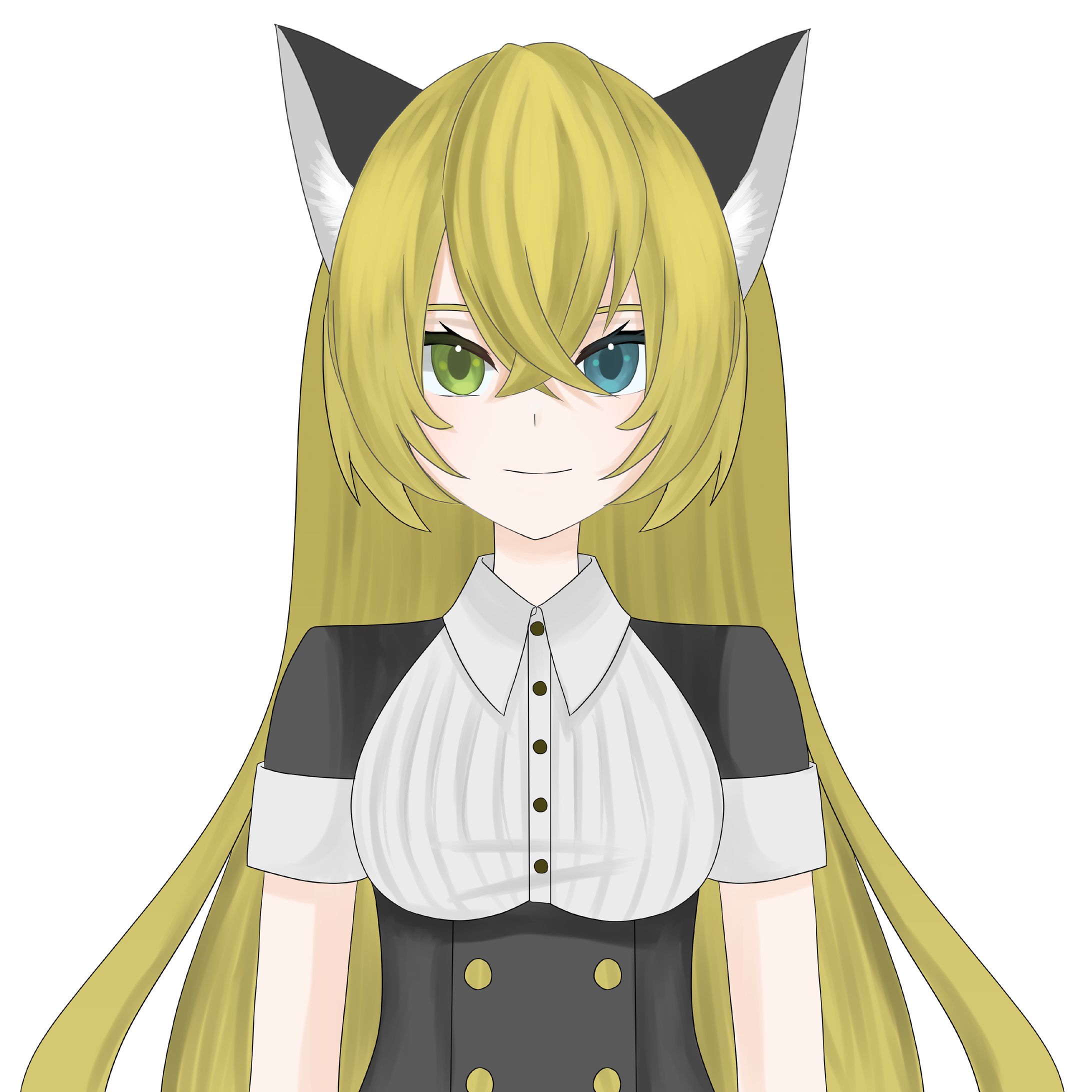 Vtuberアバター(キャラデザ〜パーツ分け)-1