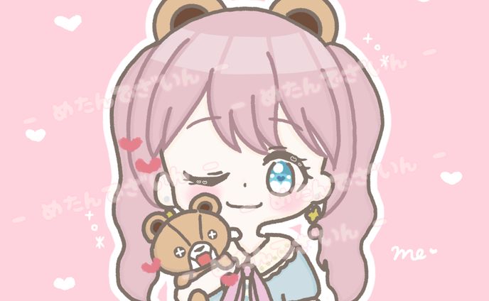 みりん 様 ┊︎ ミニキャライラスト2