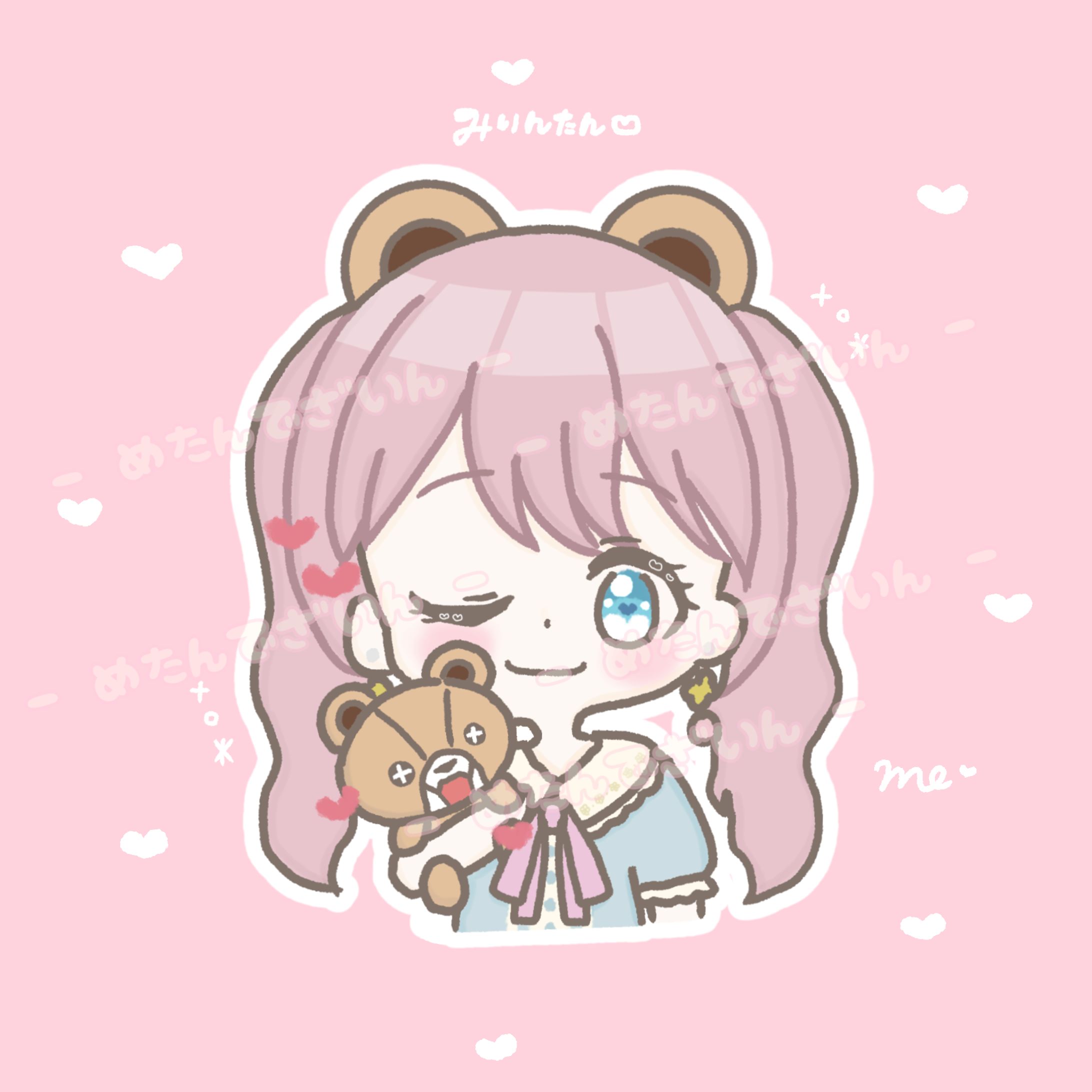 みりん 様 ┊︎ ミニキャライラスト2-1