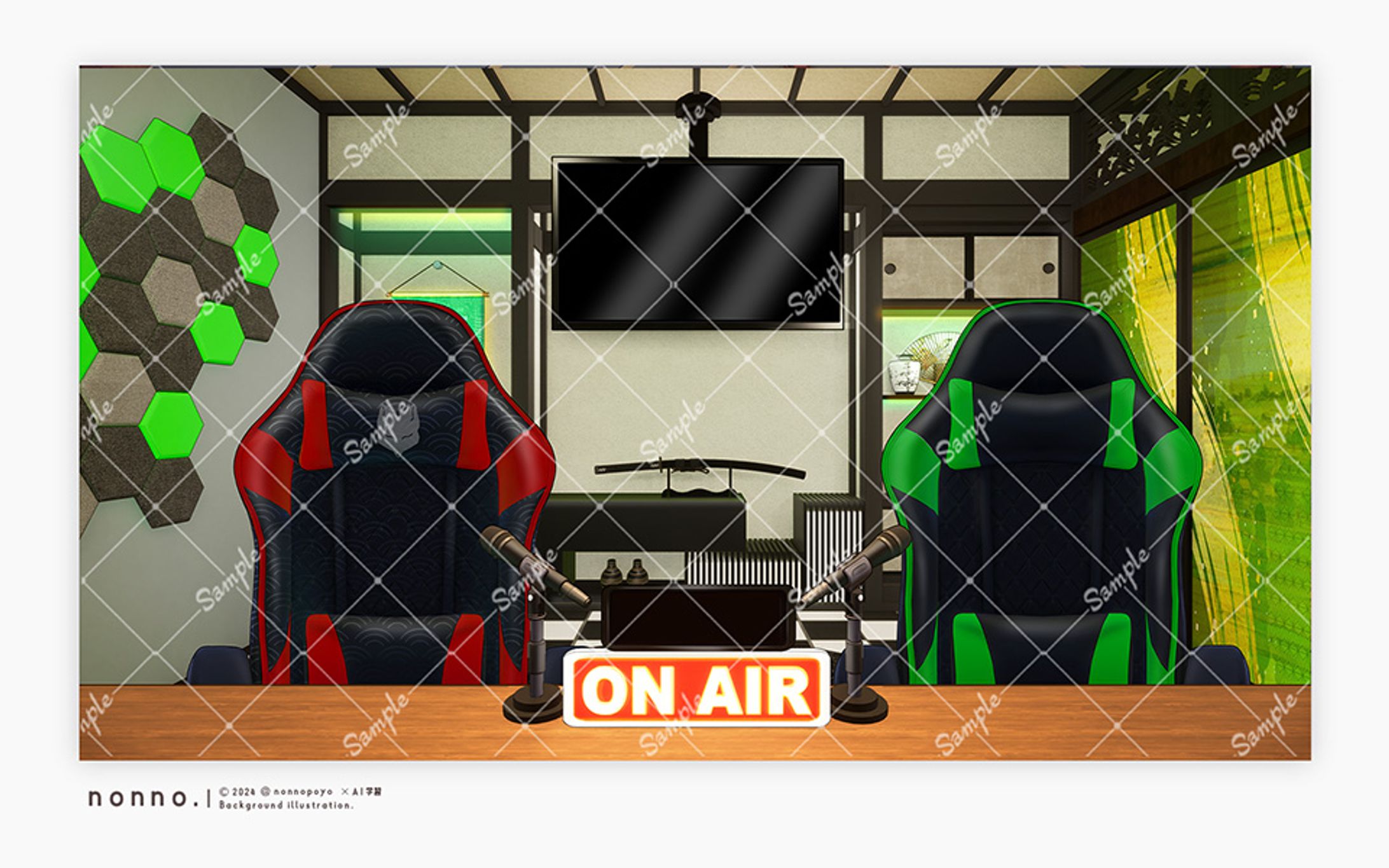 Vtuberさん用配信部屋-1