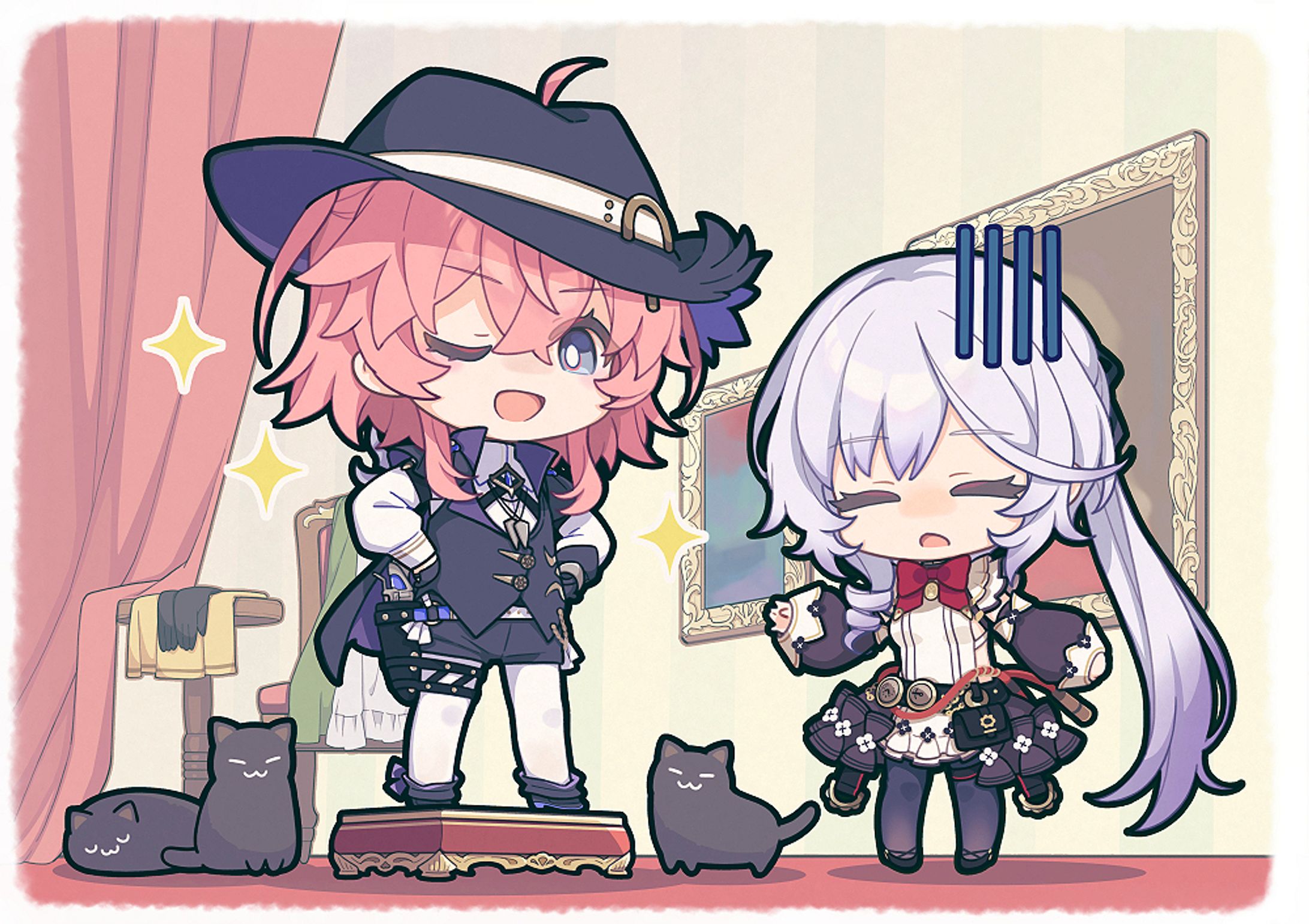 『白銀の城』SNS promotion イラスト-1