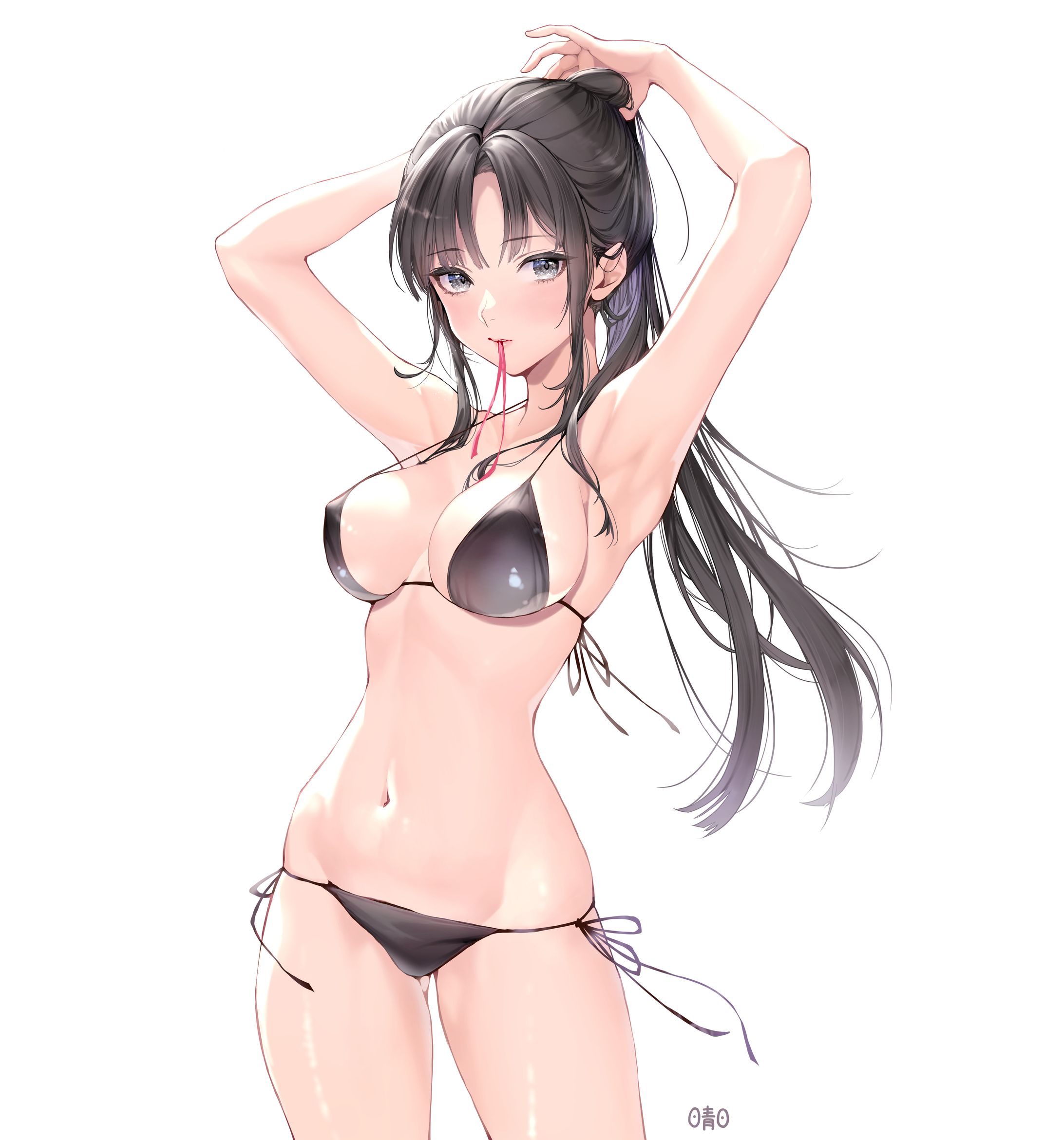 水着イラストまとめ（人体練習）-1