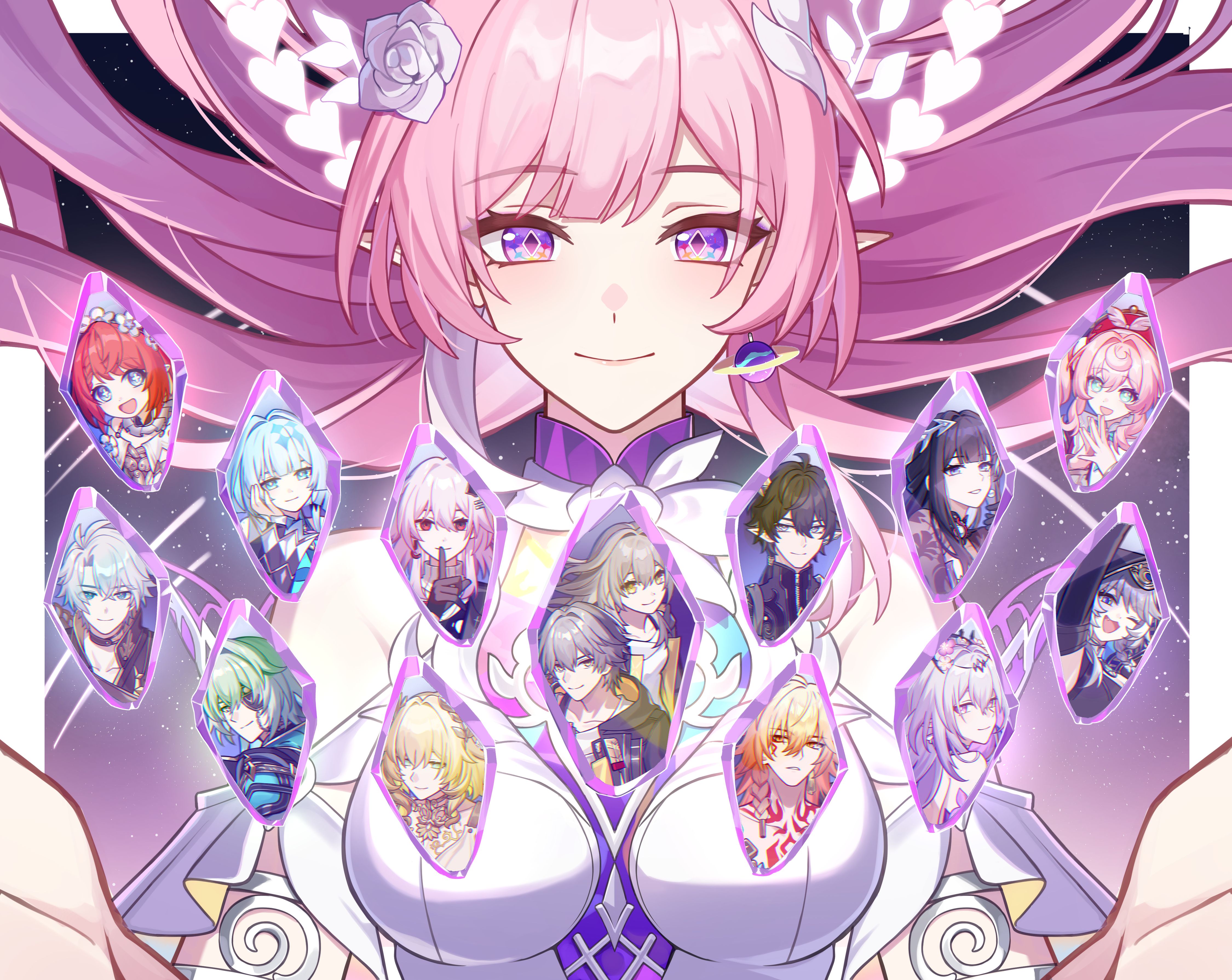 ファンアート】崩壊スターレイル オンパロスの黄金裔