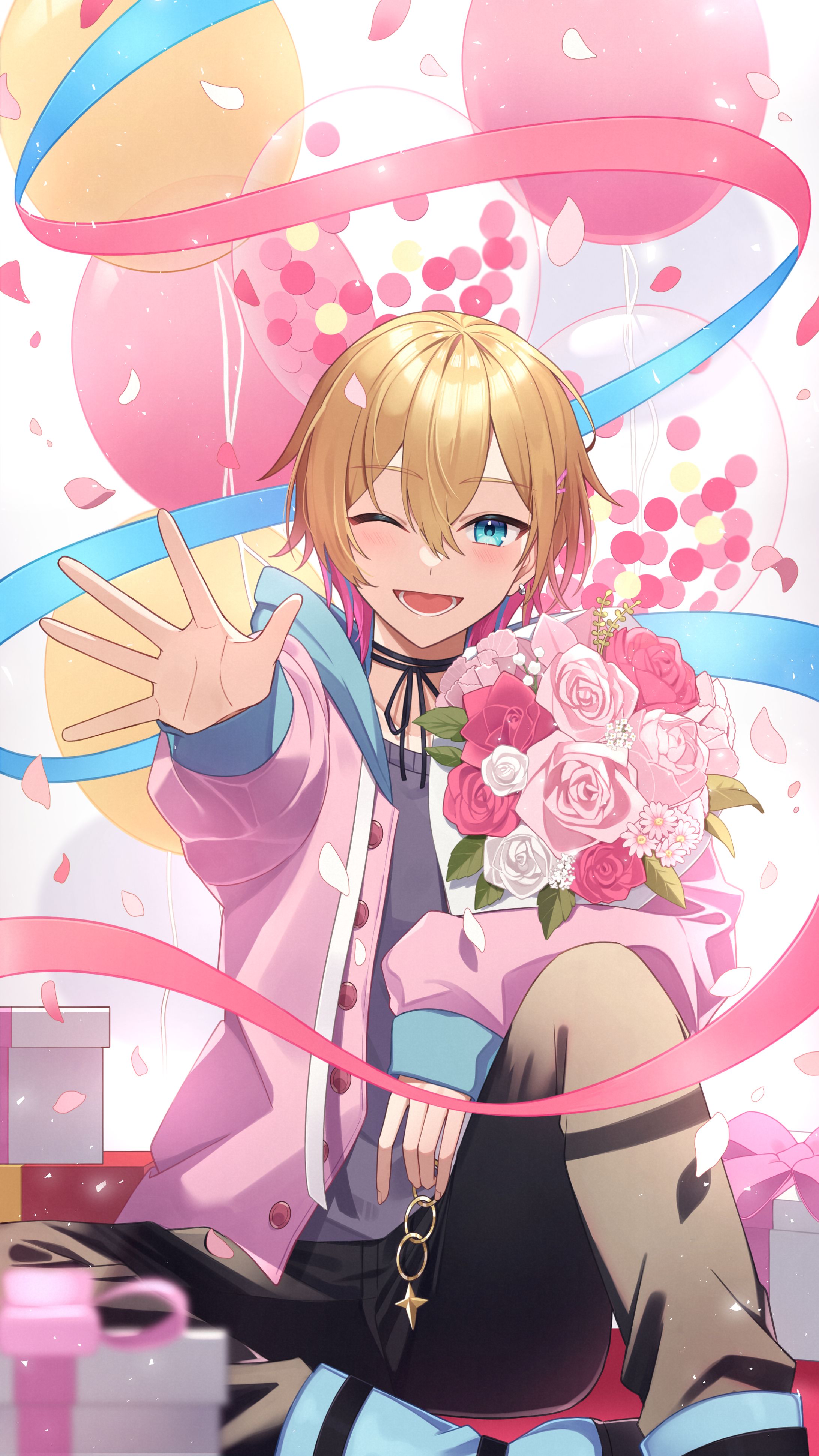 【work】誕生日＆デビュー5周年記念イラスト-1