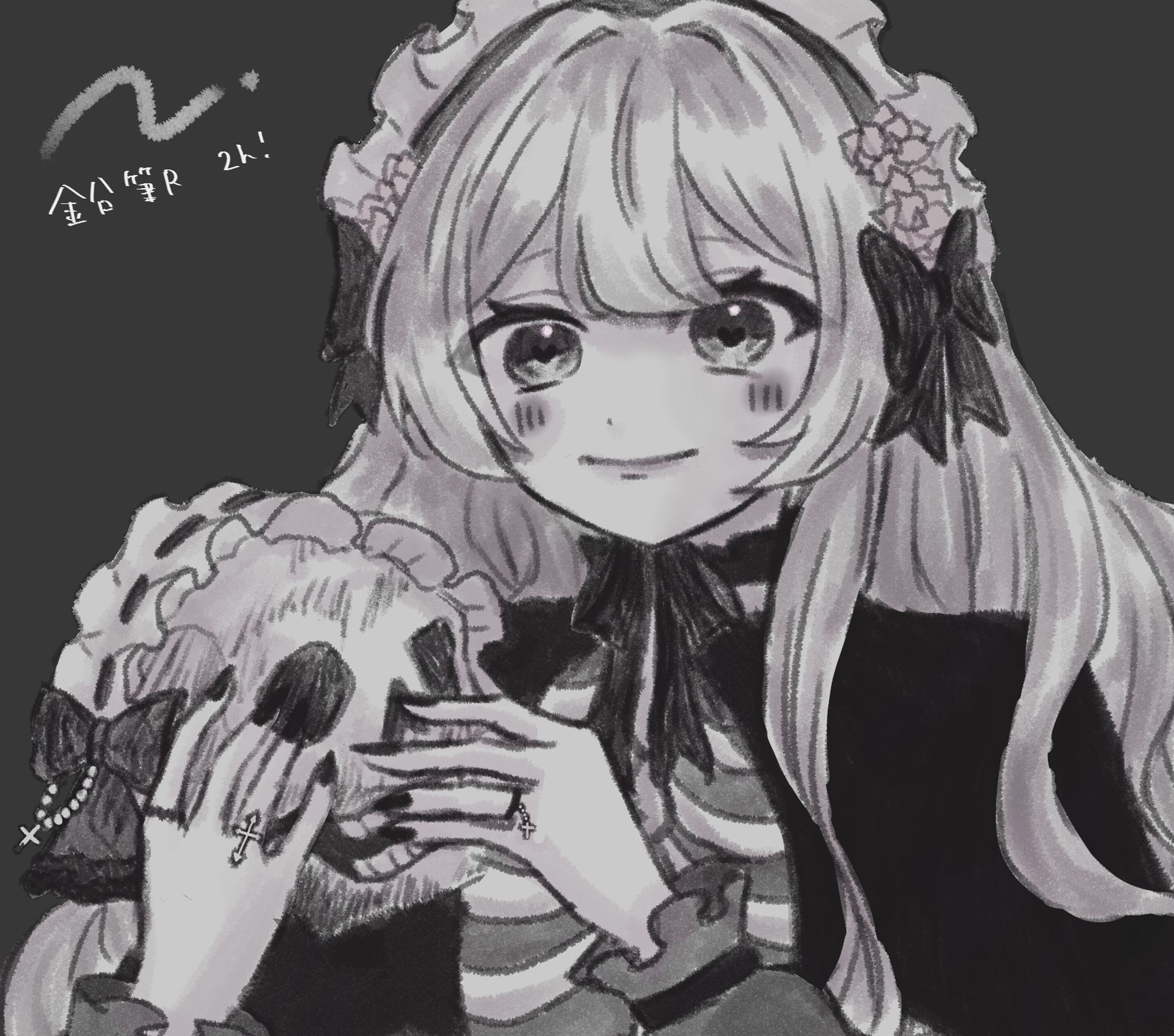モノクロイラスト-1