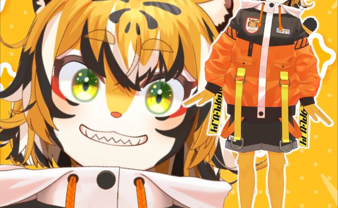 Live2Dトラの女の子