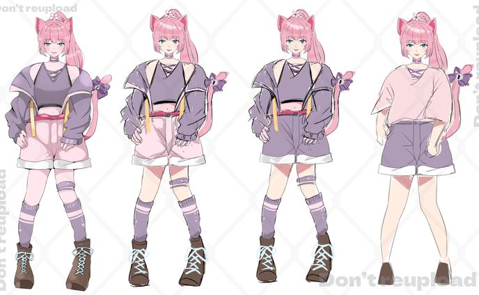 デザイン、立ち絵制作