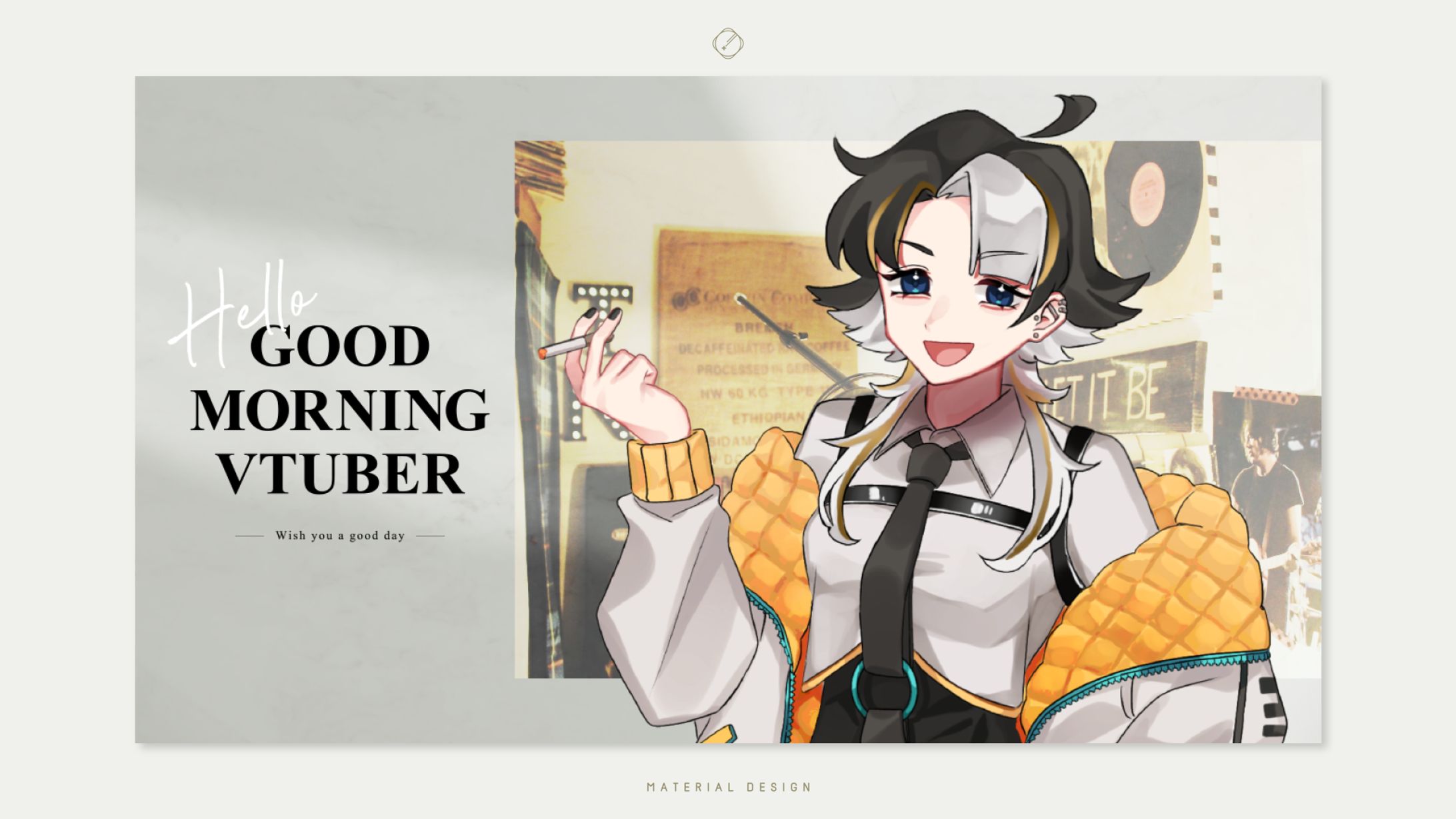 Vtuber素材-MATERIAL DESIGN-1