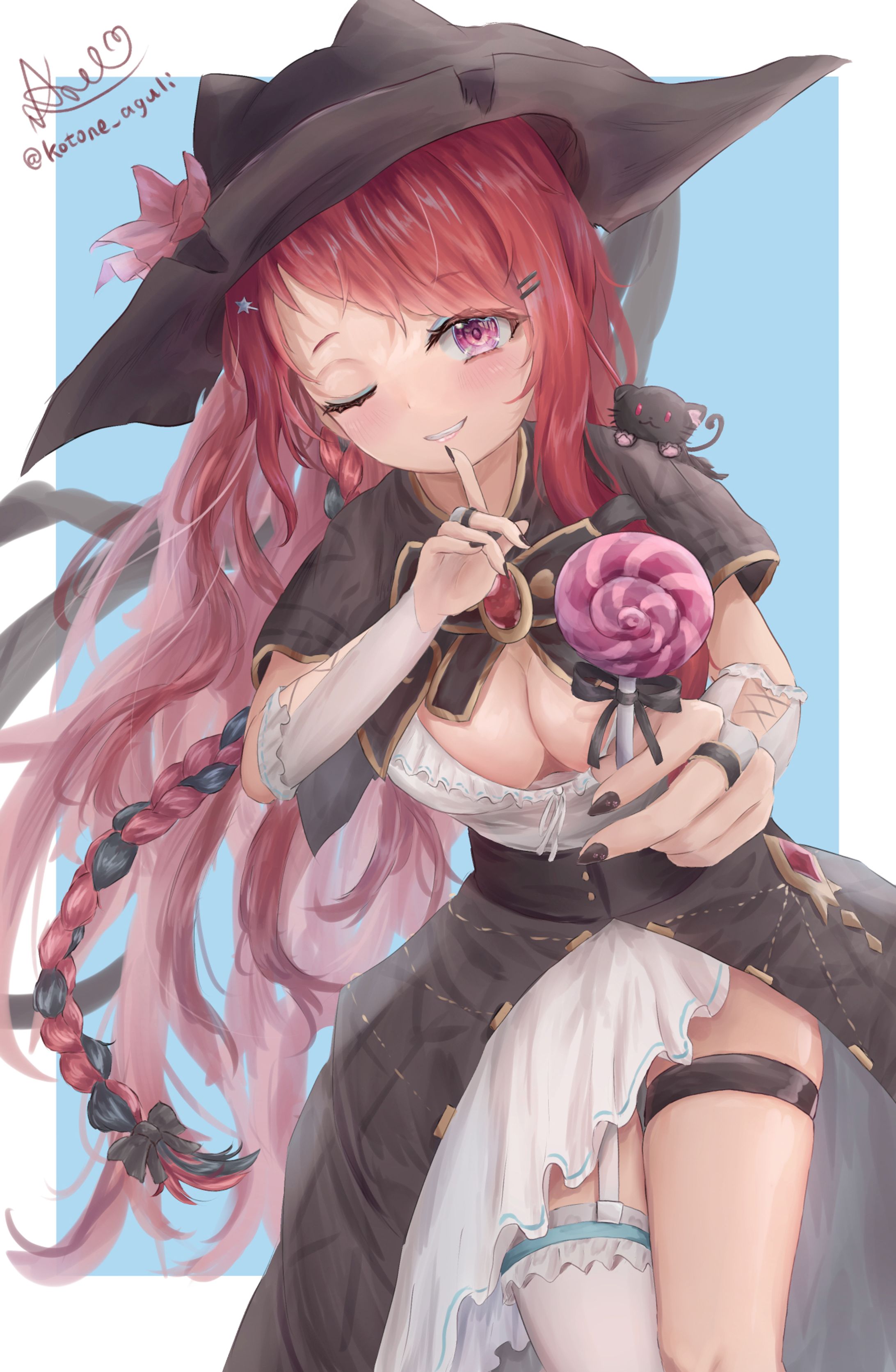 一次創作/赤髪魔女お姉さん-1