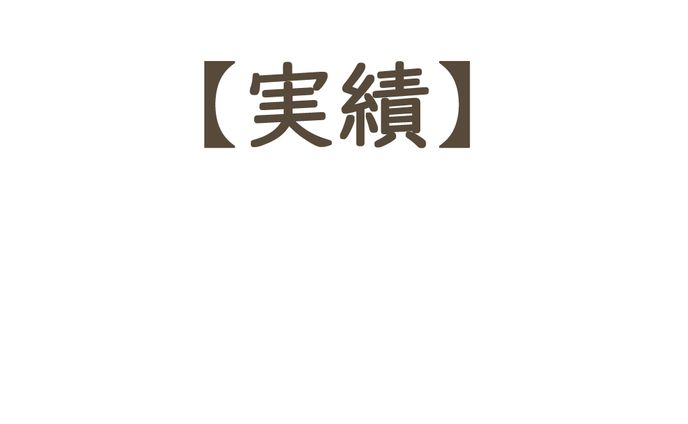 実績紹介