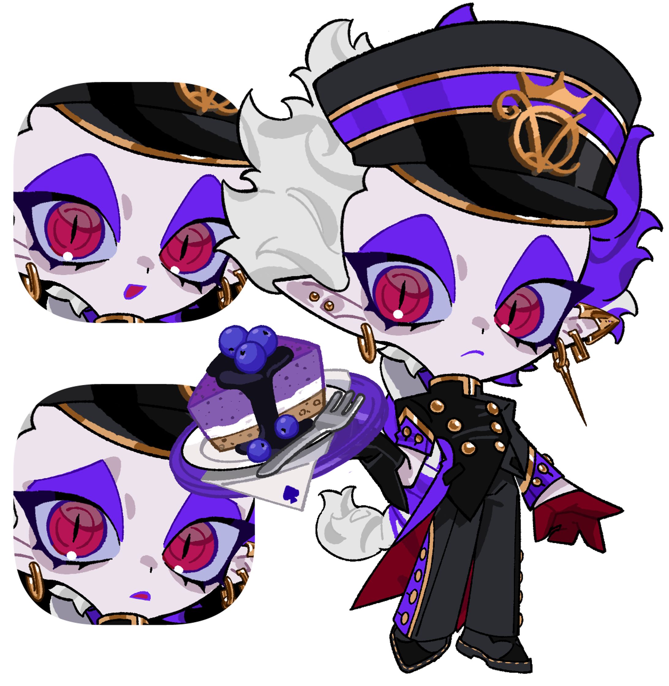 【OC】VQ2.5頭身イラストと衣装デザイン-1
