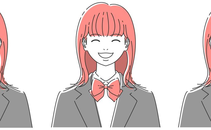 女子高生｜Stock Illustrations