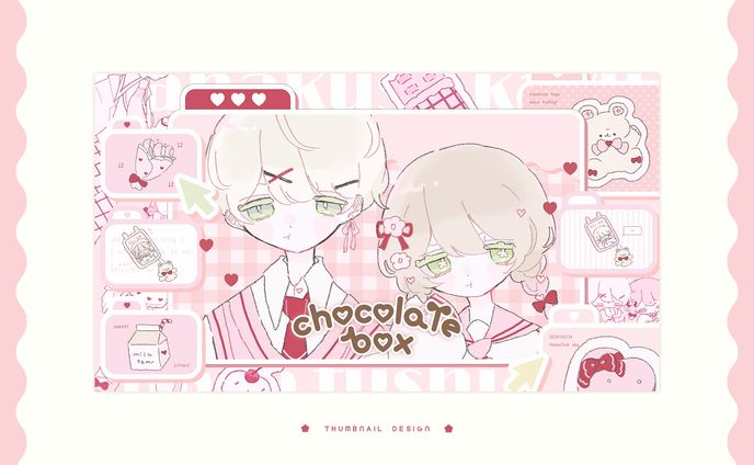 thumbnail design / 七草かゆ×魔花ふしぎ