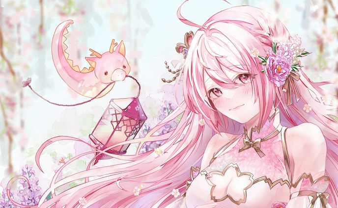 動画・グッズ用イラスト‗春萌たゆたさま