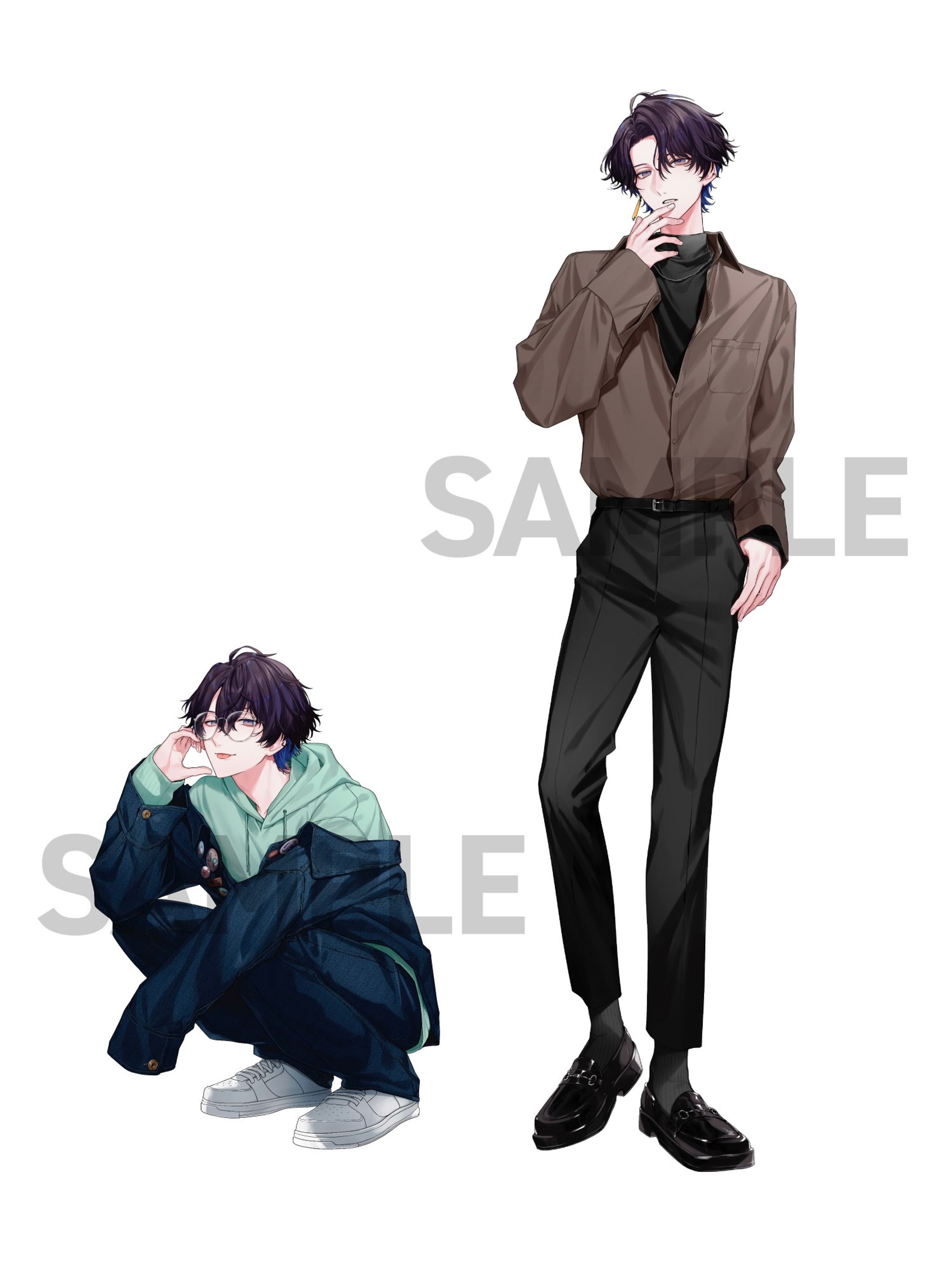 【お仕事】株式会社キャビネット様　くじメイト イラスト制作-1